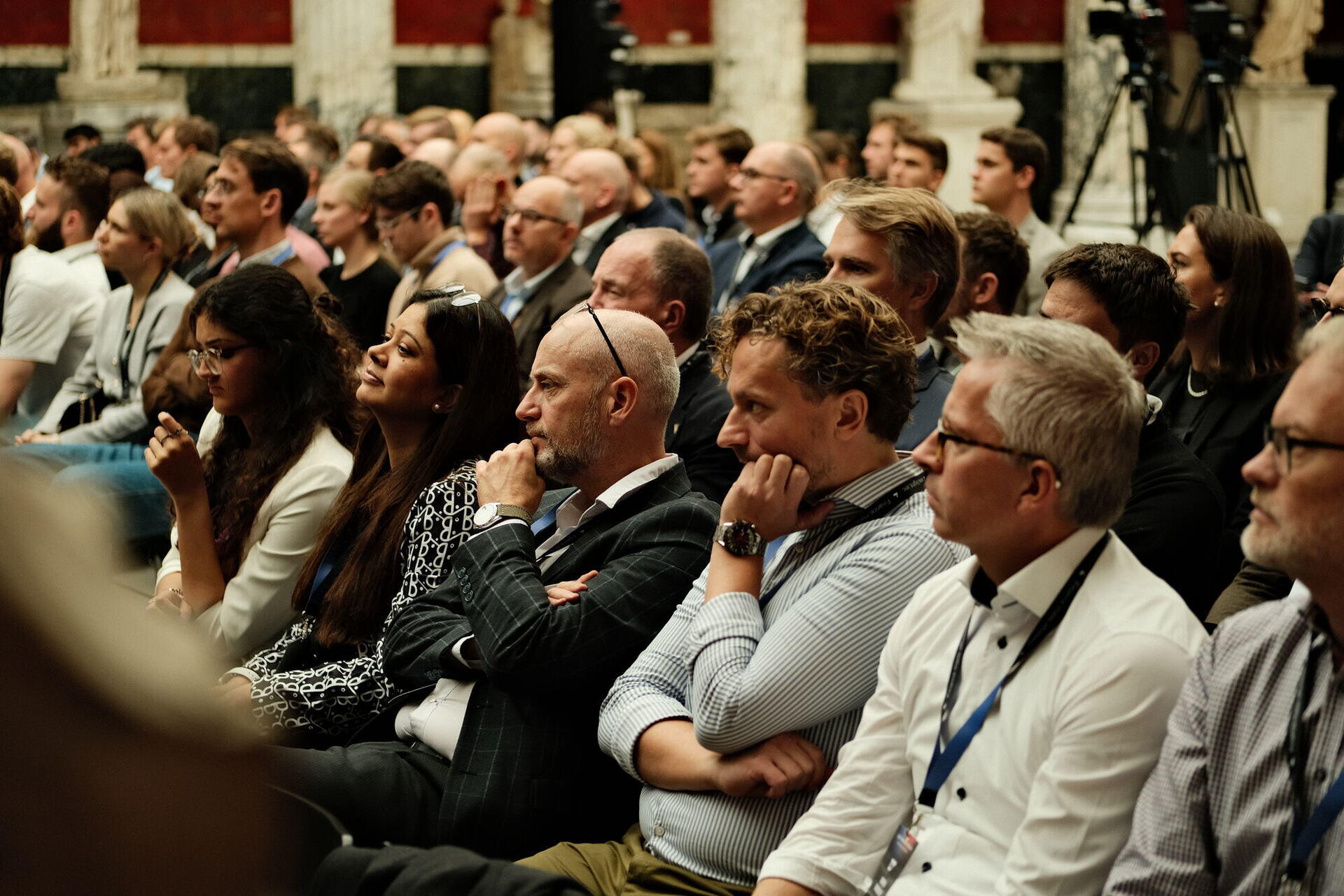 The audience at a Light event in Copenhagen
