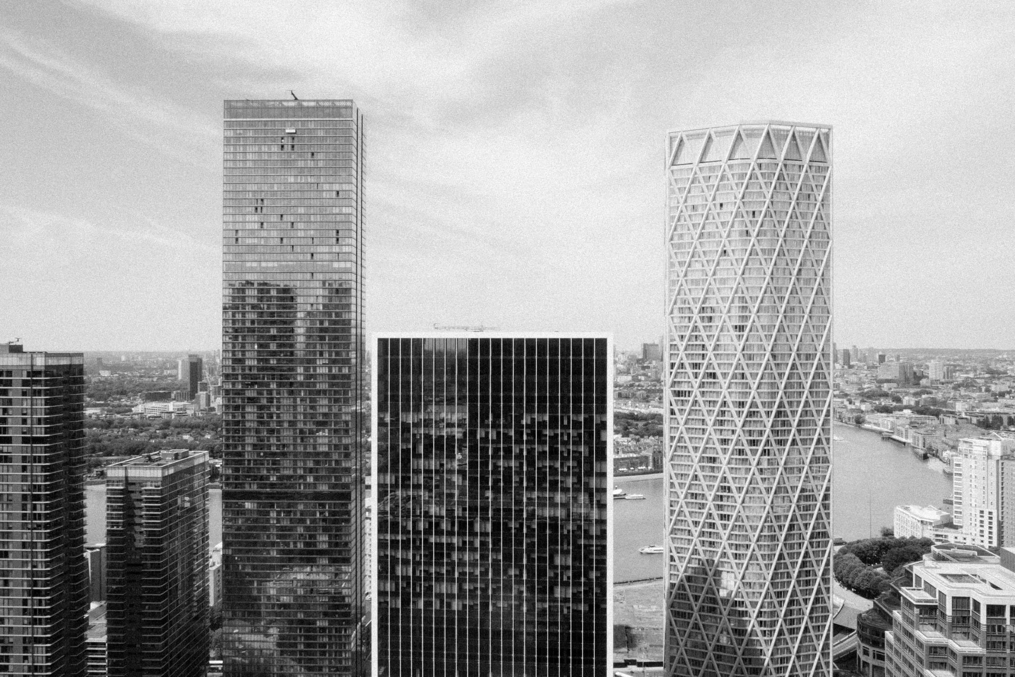 Canary Wharf skyline, London