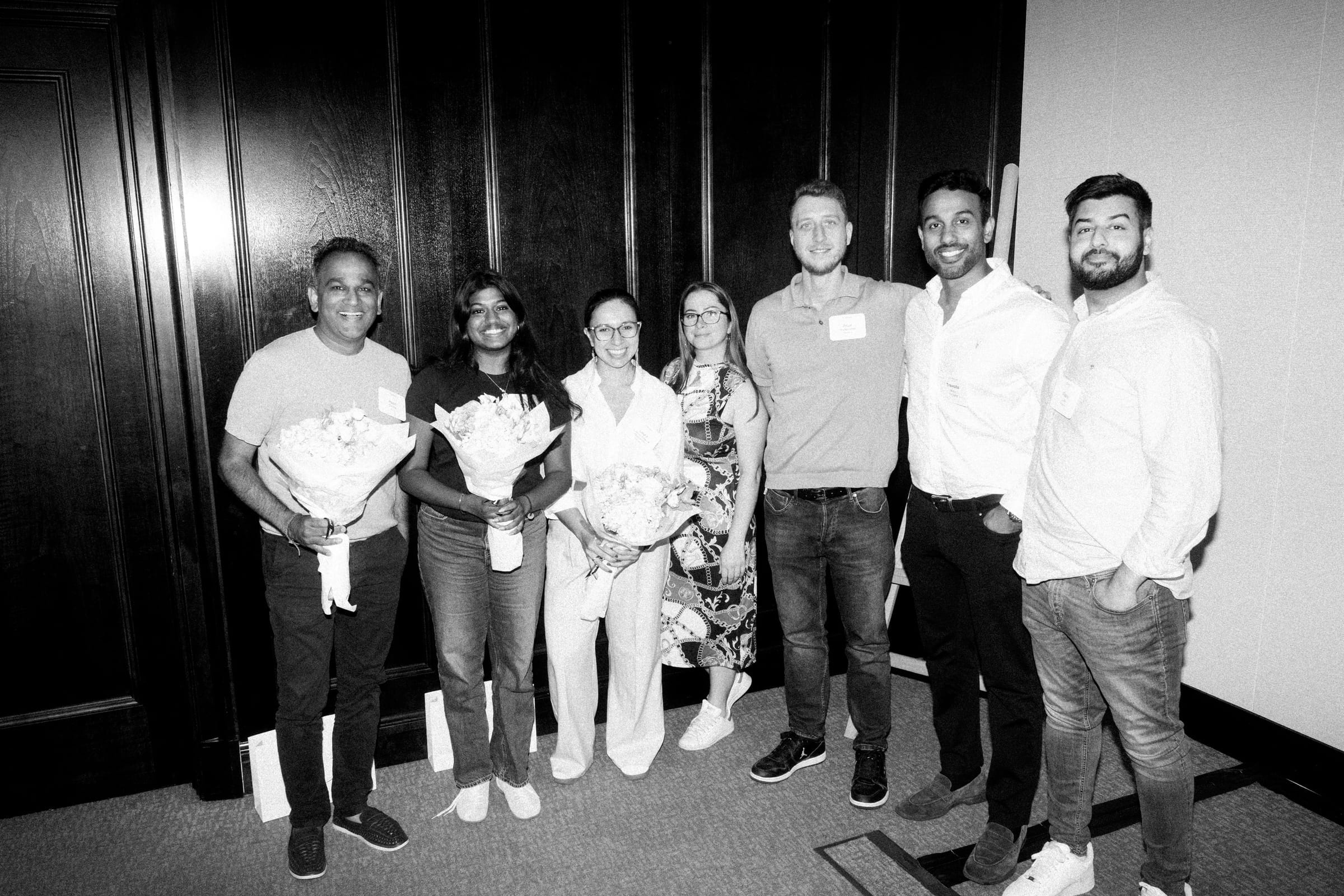 The Garden HQ team celebrating their win in London