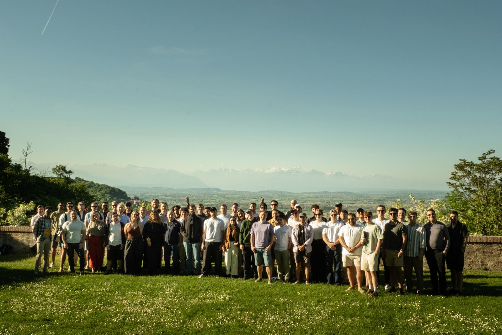 The Light team at Starsite IX in Piedmont, Italy